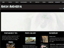 Tablet Screenshot of anishandheria.com